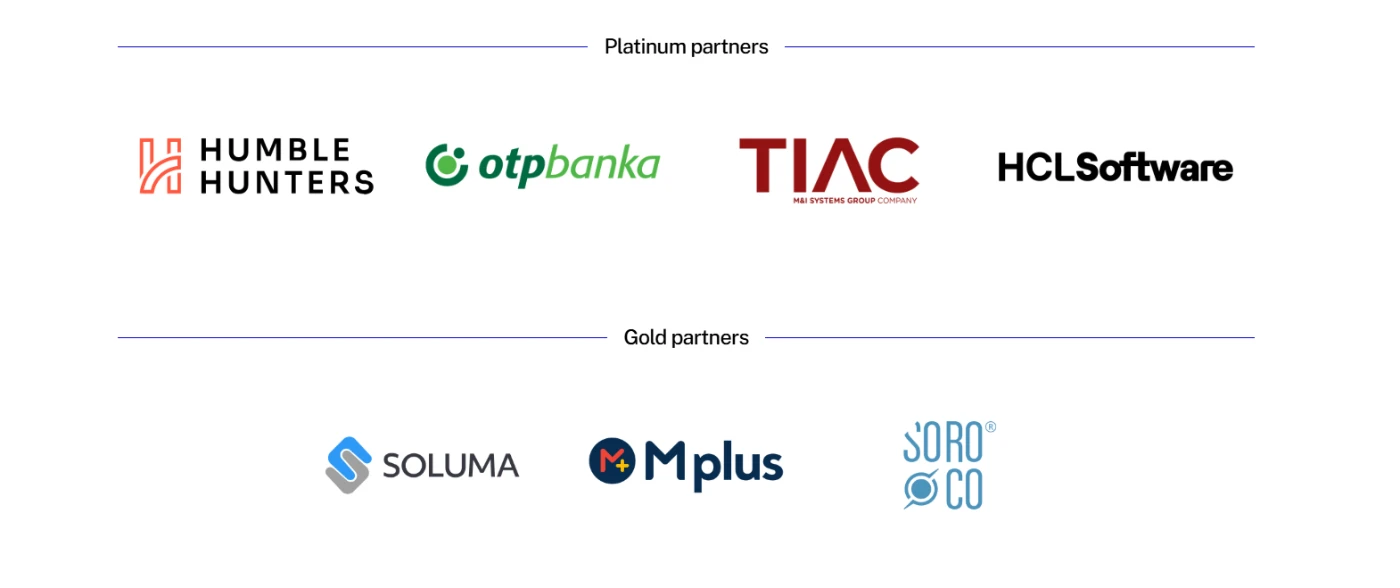 Platinum and Gold partners